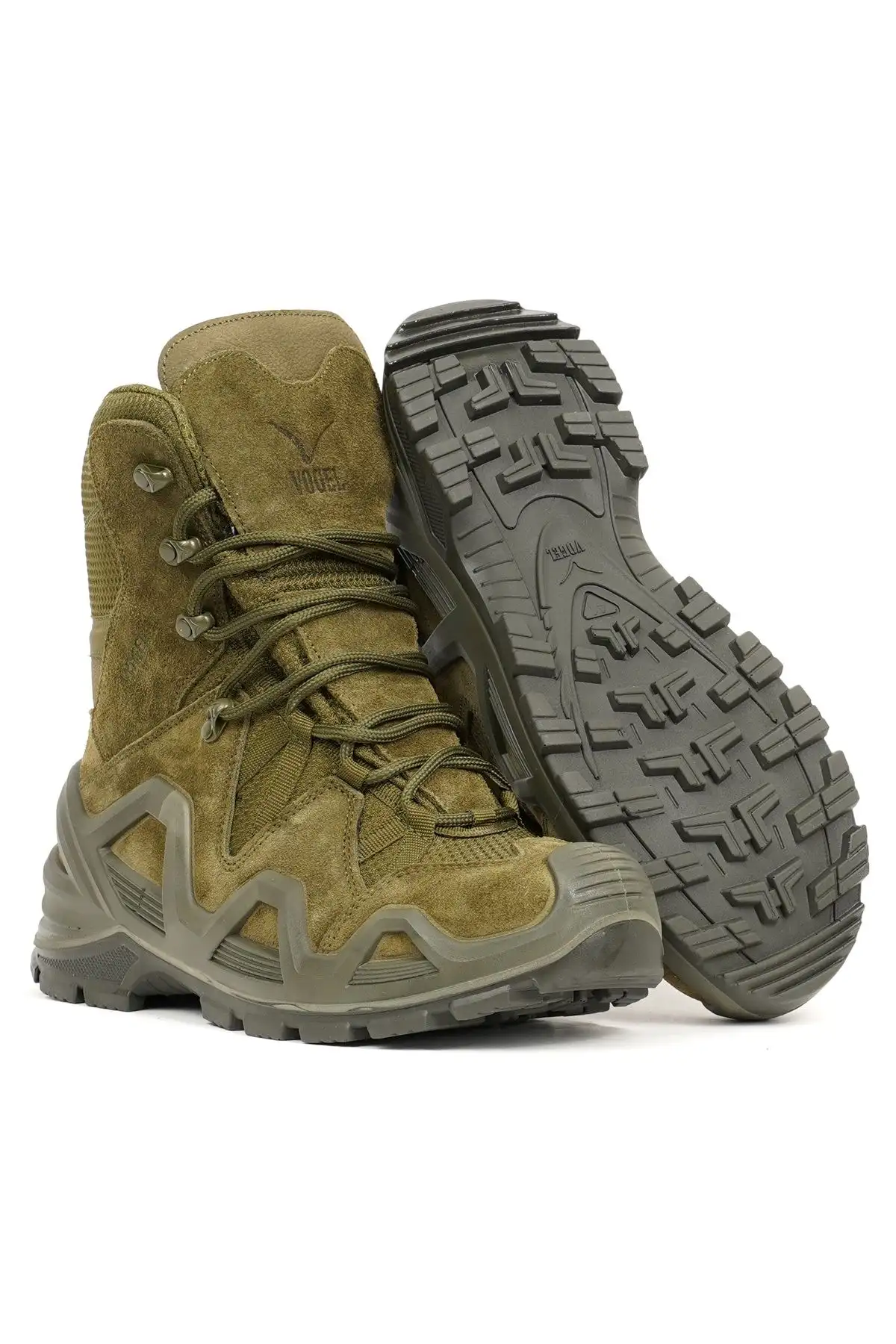 بوت مردانه نگهدارنده X چرم جیر ضد آب بدون زیپ مشکی - 4964 بوت مردانه نگهدارنده X چرم جیر ضد آب بدون زیپ مشکی - 4964