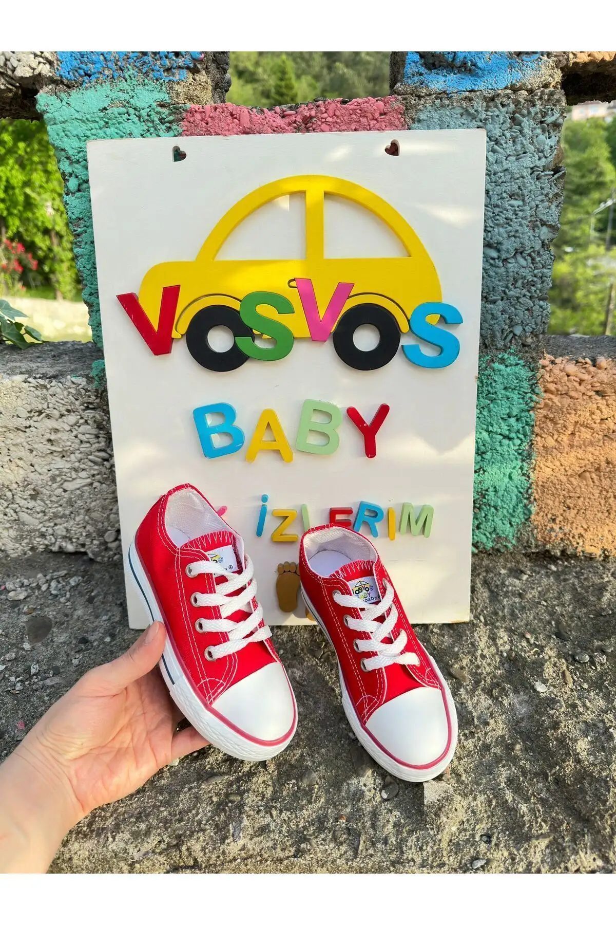 کفش بچگانه کفش ورزشی قرمز (راحت/گسترده) - 3607 کفش بچگانه کفش ورزشی قرمز (راحت/گسترده) - 3607