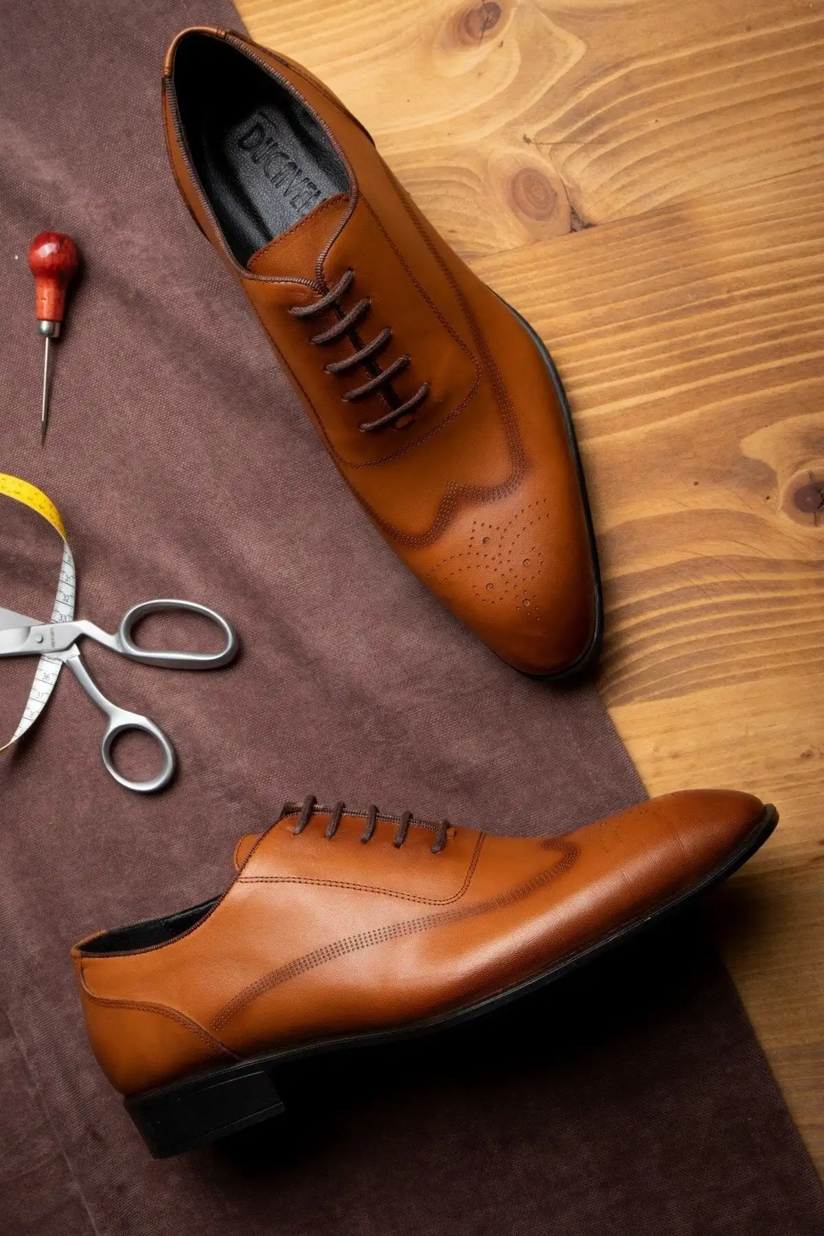 سایز بزرگ مردانه کفش کلاسیک اکسفورد مردانه با بند از چرم طبیعی شیک - 3500 سایز بزرگ مردانه کفش کلاسیک اکسفورد مردانه با بند از چرم طبیعی شیک - 3500