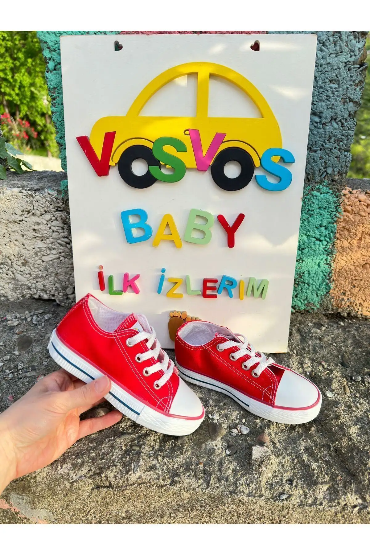 کفش بچگانه کفش ورزشی قرمز (راحت/گسترده) - 3607 کفش بچگانه کفش ورزشی قرمز (راحت/گسترده) - 3607