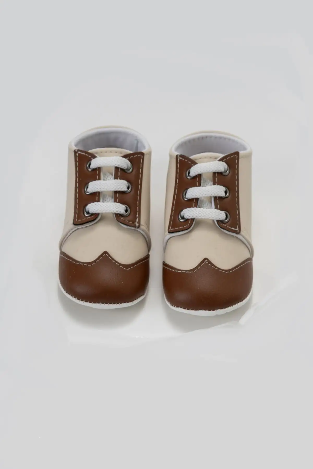 کفش نوزاد پسر کفش نوزاد پاپوش نوزاد ۰-۱ سال - 3307 کفش نوزاد پسر کفش نوزاد پاپوش نوزاد ۰-۱ سال - 3307