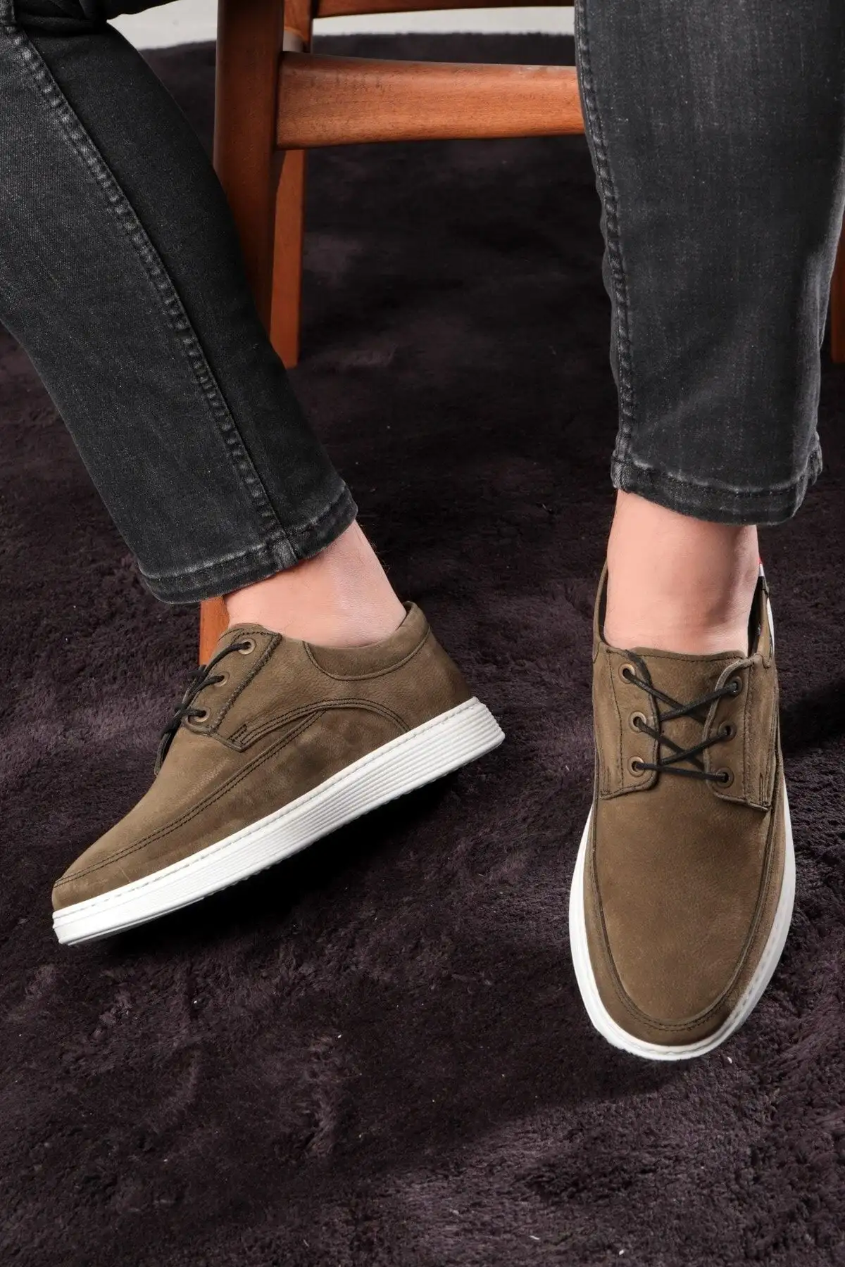 سایز بزرگ مردانه کفش روزمره مردانه از چرم طبیعی، کفش تابستانی، کفش سبک - 3521 سایز بزرگ مردانه کفش روزمره مردانه از چرم طبیعی، کفش تابستانی، کفش سبک - 3521