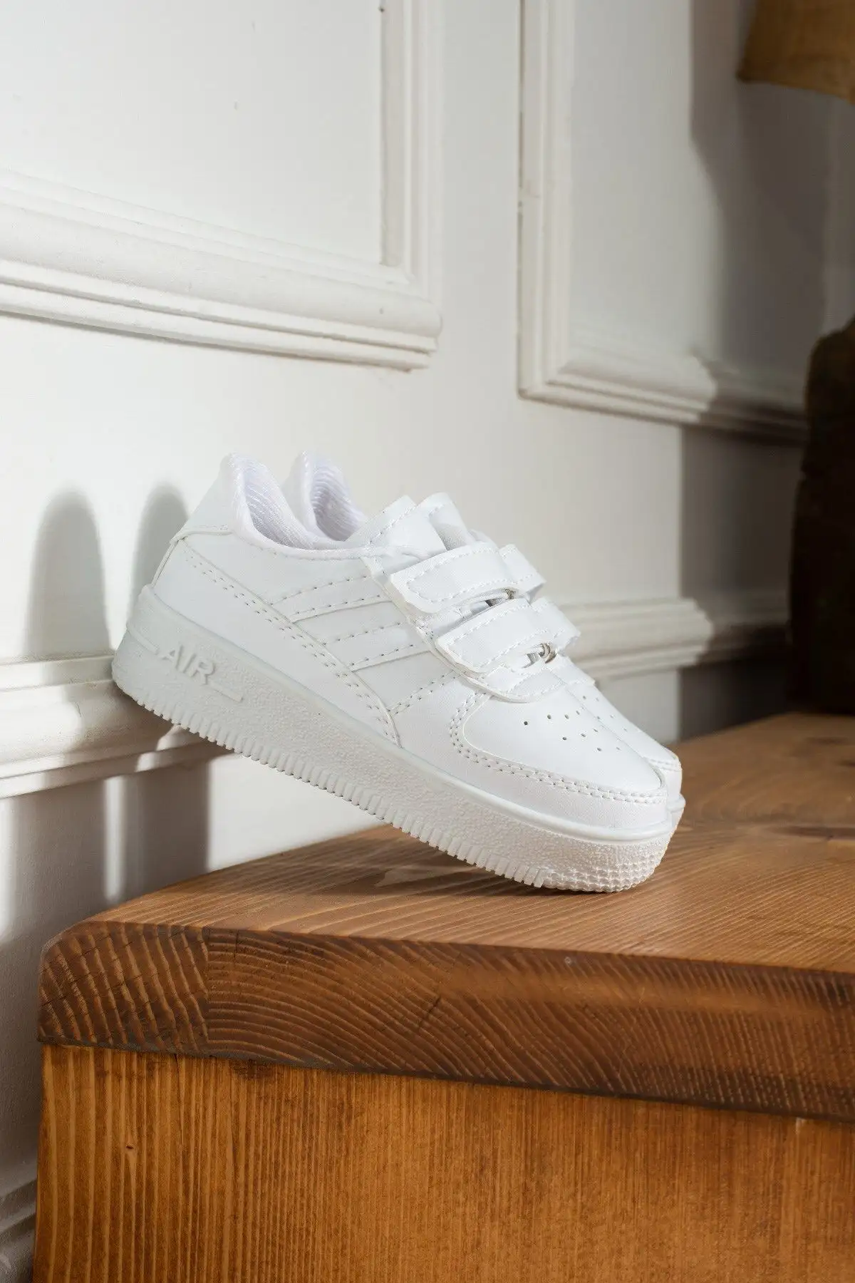 کفش نوزاد پسر  مدرسهای اسپرت ورزشی یقهدار ایر برای بچهها - دختر و  - یونیسکس (سایز 20-35) - 4106 کفش نوزاد پسر مدرسهای اسپرت ورزشی یقهدار ایر برای بچهها - دختر و - یونیسکس (سایز 20-35) - 4106