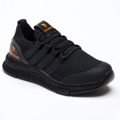 کفش پسرانه ورزشی مشکی یونیسکس بچگانه Tbqnt - 4491