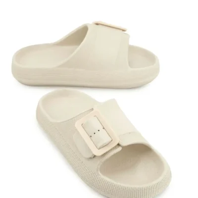 کفش راحتی خانه صندل زنانه روزانه با کفی ضخیم EVA سبک مخصوص منزل، خیابان، بالکن، تراس، باغ، استخر و ساحل - 5351