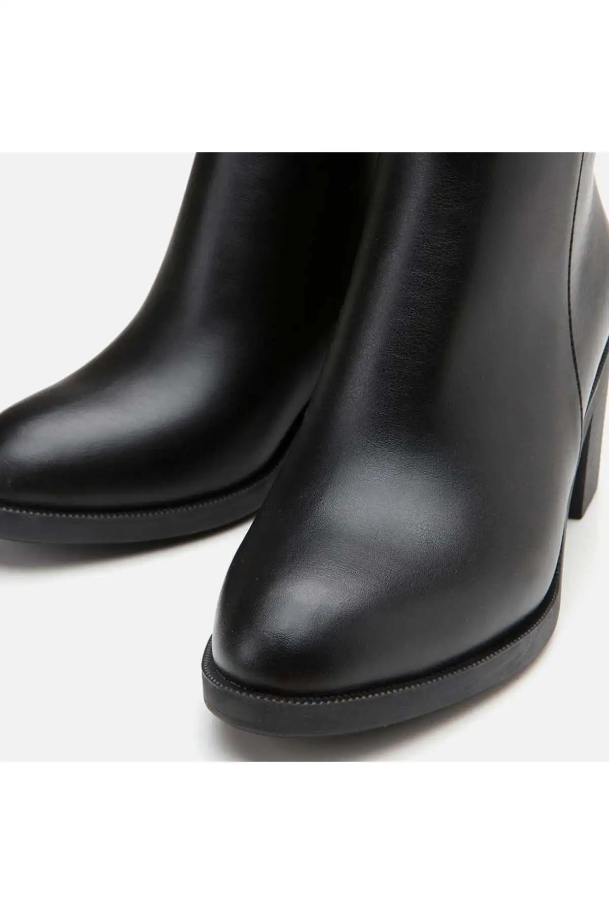 بوت و نیم بوت زنانه پوتین زنانه مشکی 01BOY295410A100 - 3456 بوت و نیم بوت زنانه پوتین زنانه مشکی 01BOY295410A100 - 3456