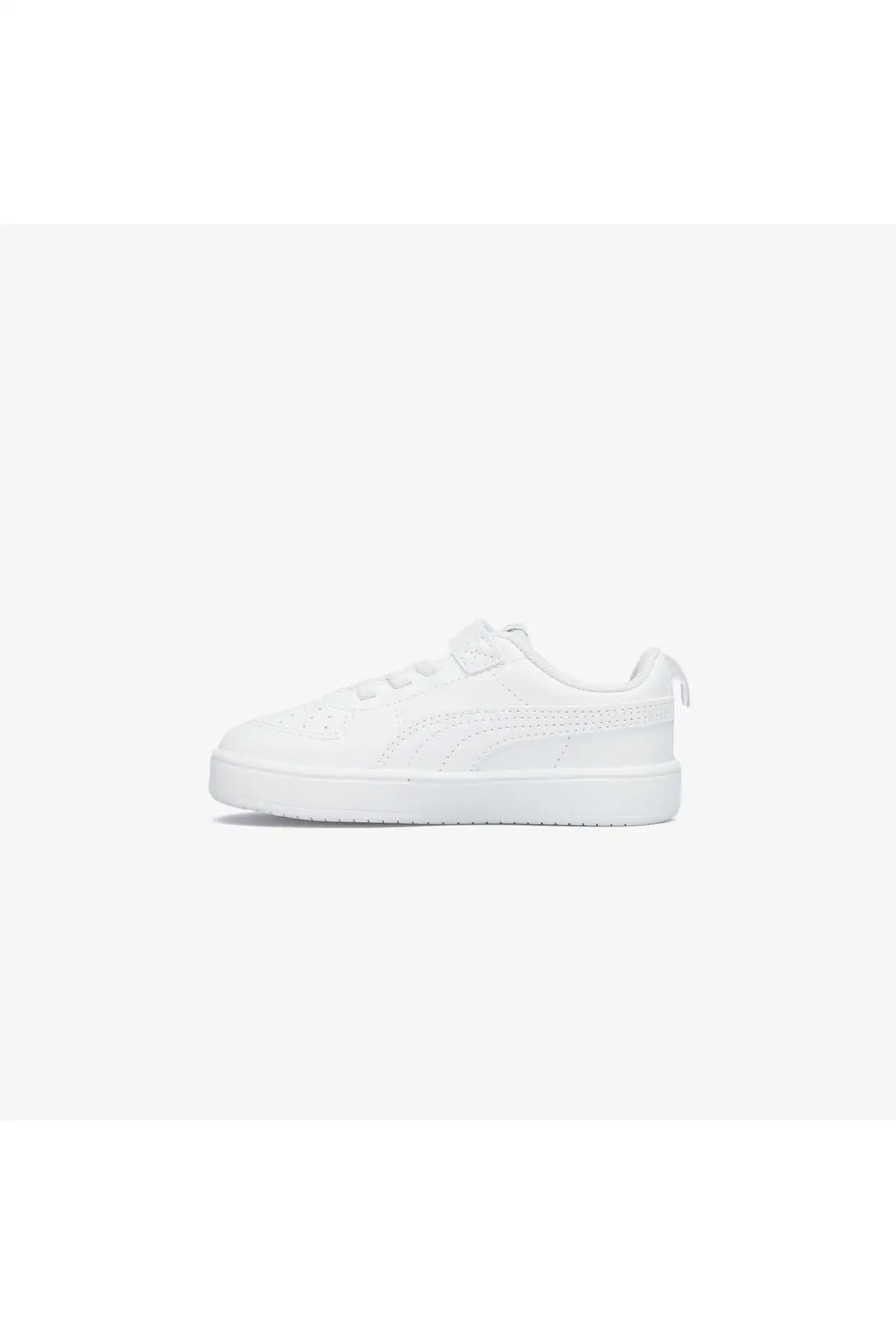 کفش پسرانه  ورزشی سفید نوزاد با بست جایگزین ریکی - 5170 کفش پسرانه ورزشی سفید نوزاد با بست جایگزین ریکی - 5170