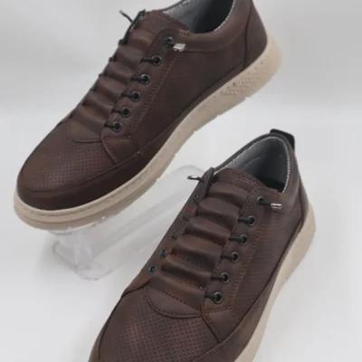 کفش روزمره مردانه کفش مردانه راحت و سبک با بند و با کفی ارگونومیک - 3949