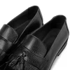 کفش روزمره مردانه 1. کفش کلاسیک مردانه با پاپیون چرم اصل 2. کفش کلاسی loafer 3. کفش ماکوسن - 3942