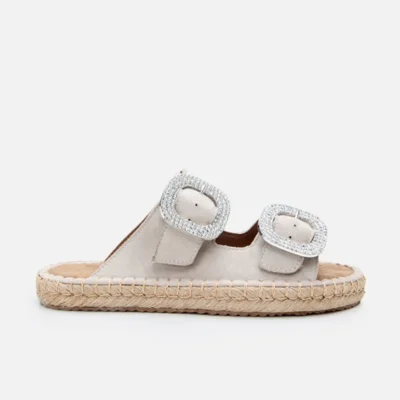 کفش راحتی خانه دمپایی زنانه بژ یایا - 5265