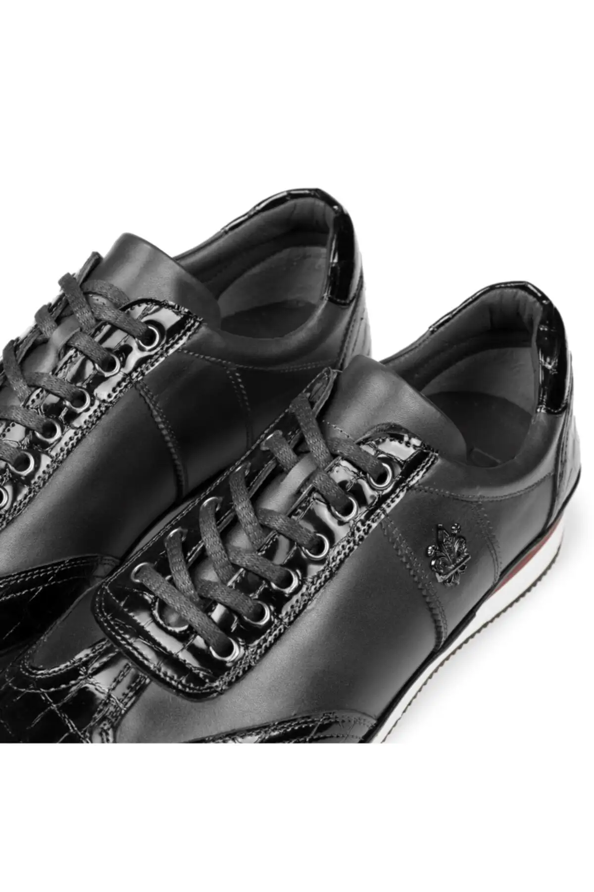 سایز بزرگ مردانه کفش روزمره مردانه مارولوس از جنس چرم طبیعی - رنگ مشکی - 3525 سایز بزرگ مردانه کفش روزمره مردانه مارولوس از جنس چرم طبیعی - رنگ مشکی - 3525