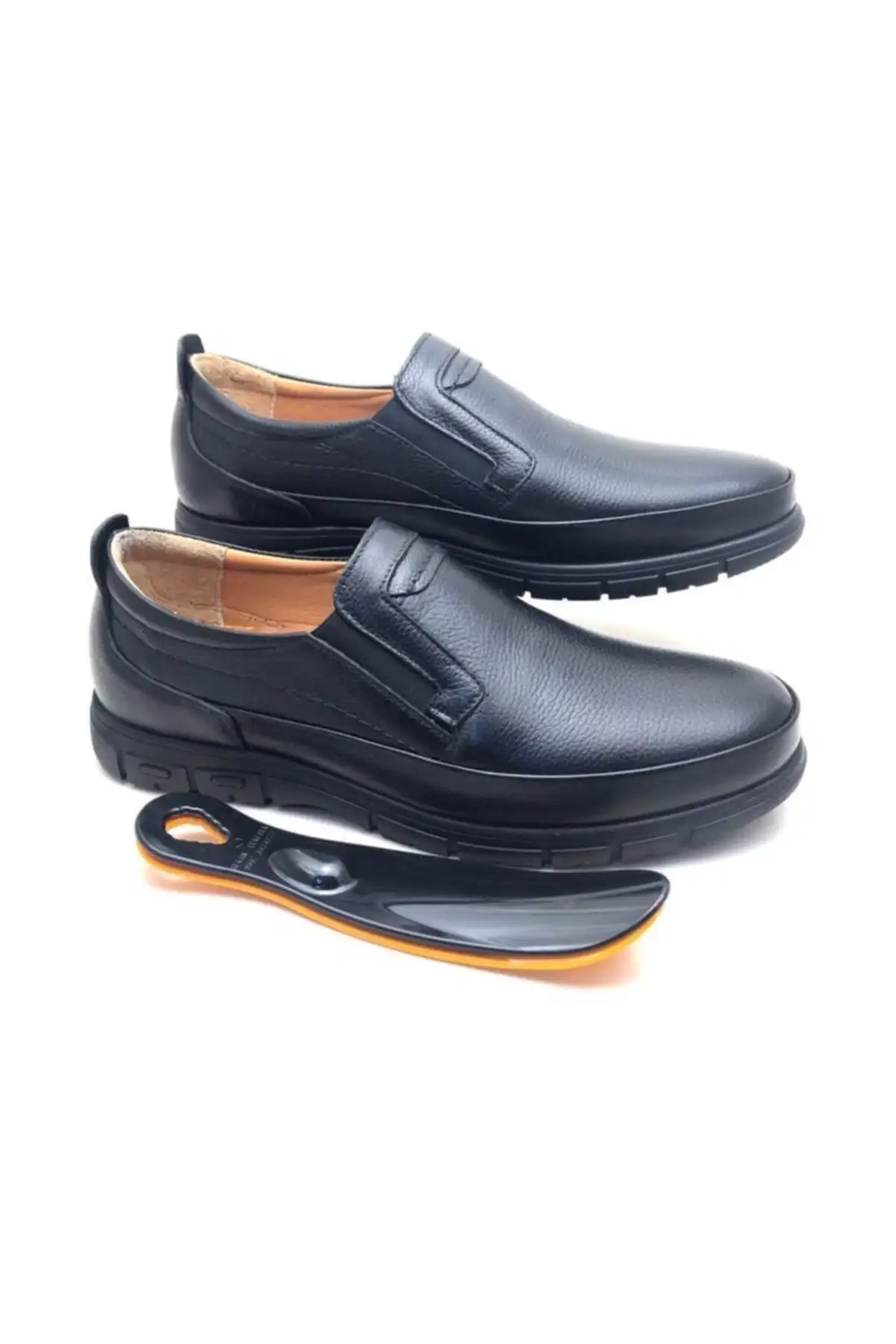 کفش روزمره مردانه  زمستانی  تمام اورتوپدیک از چرم طبیعی - 4664 کفش روزمره مردانه زمستانی تمام اورتوپدیک از چرم طبیعی - 4664