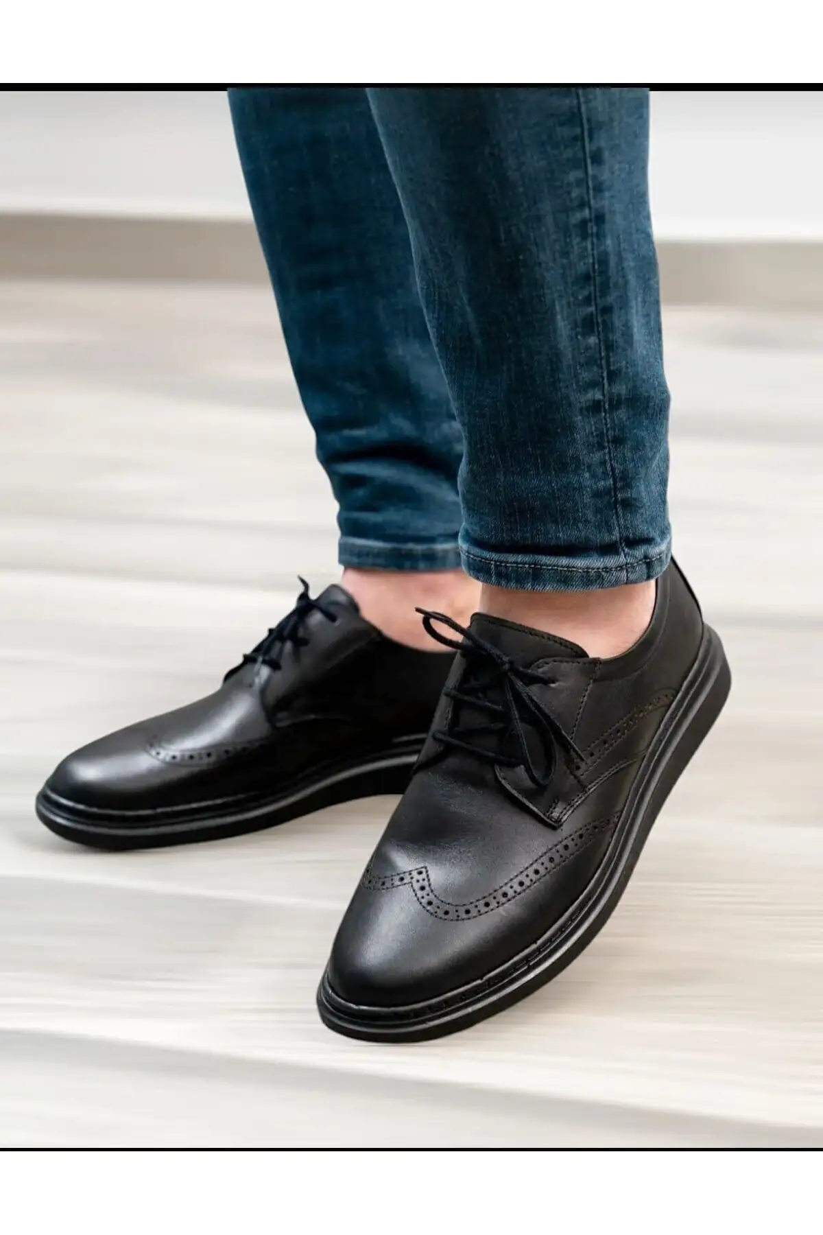 کفش رسمی مردانه 1. کلاسیک 2. از جنس چرم طبیعی 3. روزمره 4. لوفر 5. غیر - 5373