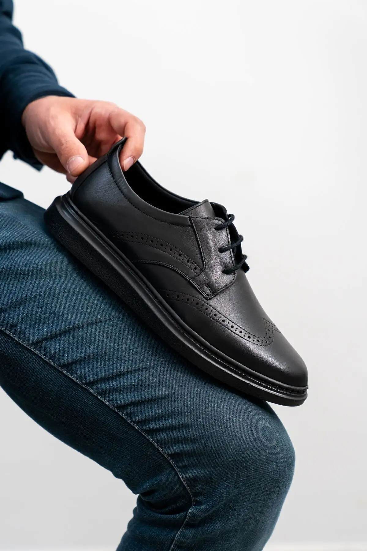 کفش رسمی مردانه 1. کلاسیک 2. از جنس چرم طبیعی 3. روزمره 4. لوفر 5. غیر - 5373