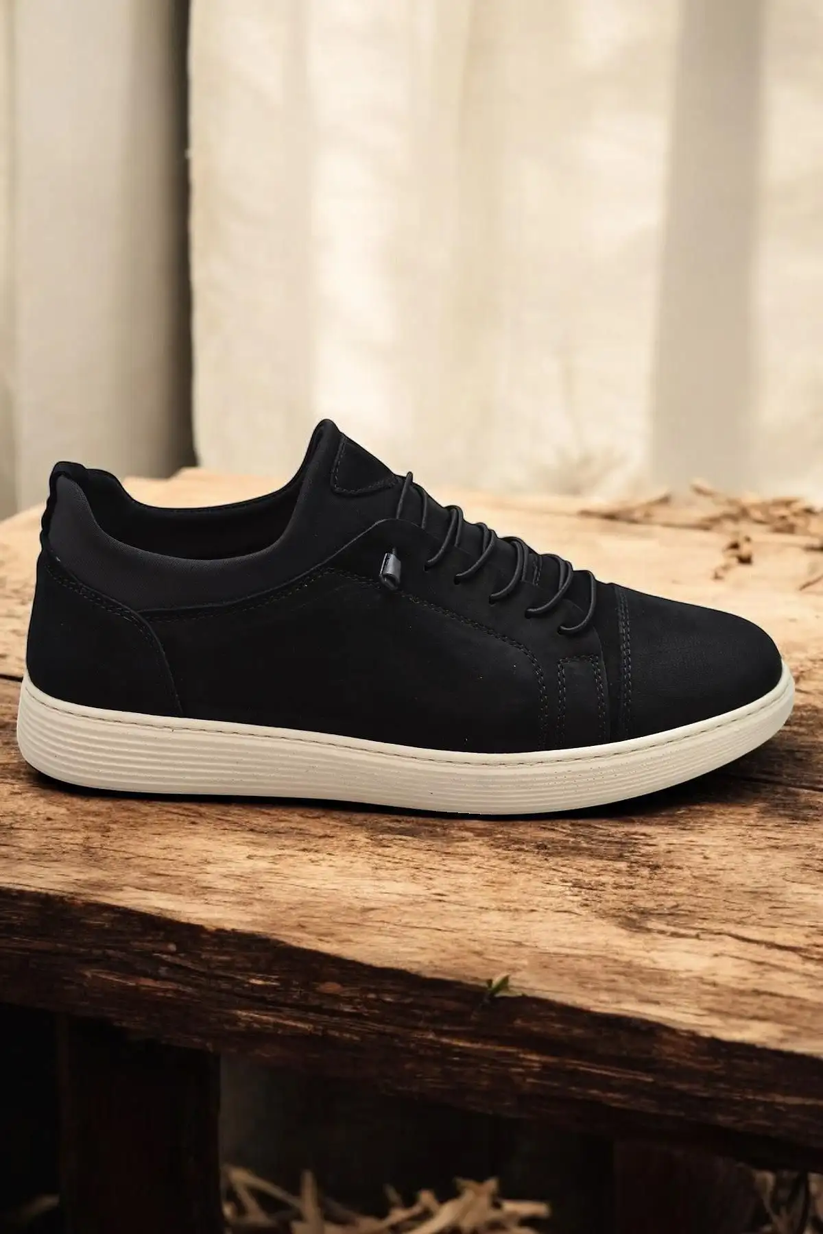 کفش روزمره مردانه TAB400 کفی ارتوپدیک کفش مردانه از جنس طبیعی چرم کفش روزمره مردانه - 3936