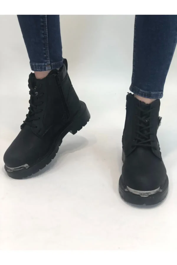 بوت مردانه بوت سیاه unisex مدل Scr06hd - 3438