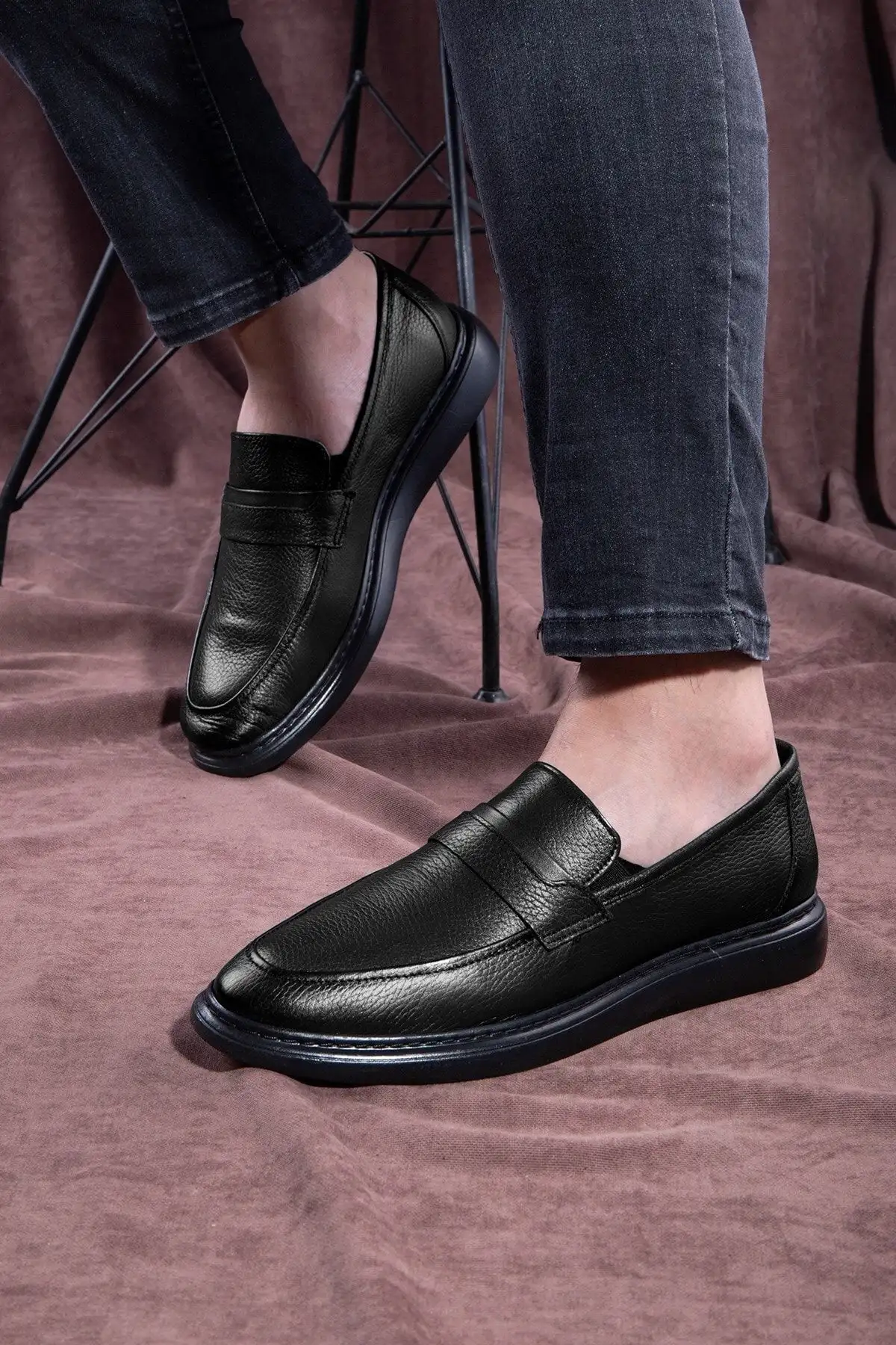 کفش روزمره مردانه فرنوی  کلاسیک   از چرم طبیعی،  کلاسیک لوفر - 4783 کفش روزمره مردانه فرنوی کلاسیک از چرم طبیعی، کلاسیک لوفر - 4783