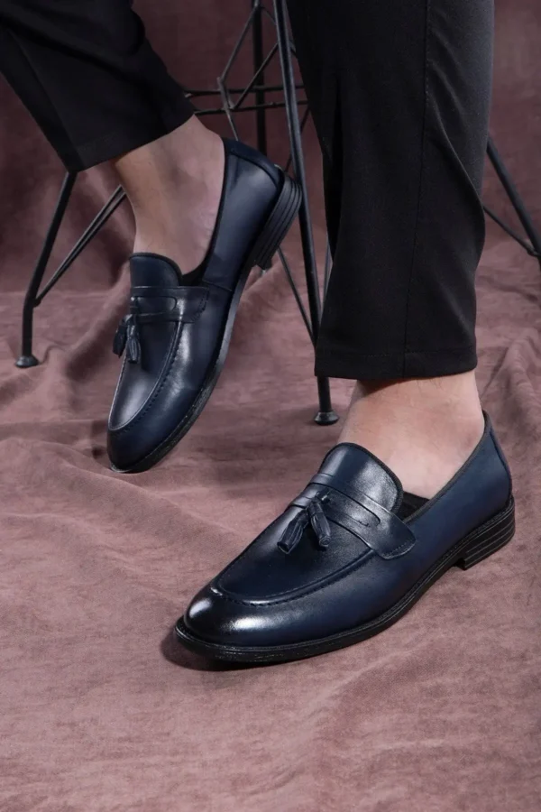 کفش مردانه 1. کفش کلاسیک مردانه چرم طبیعی قاستی 2. کفش کلاسیک loafer 3. کفش ماکوسن - 3278