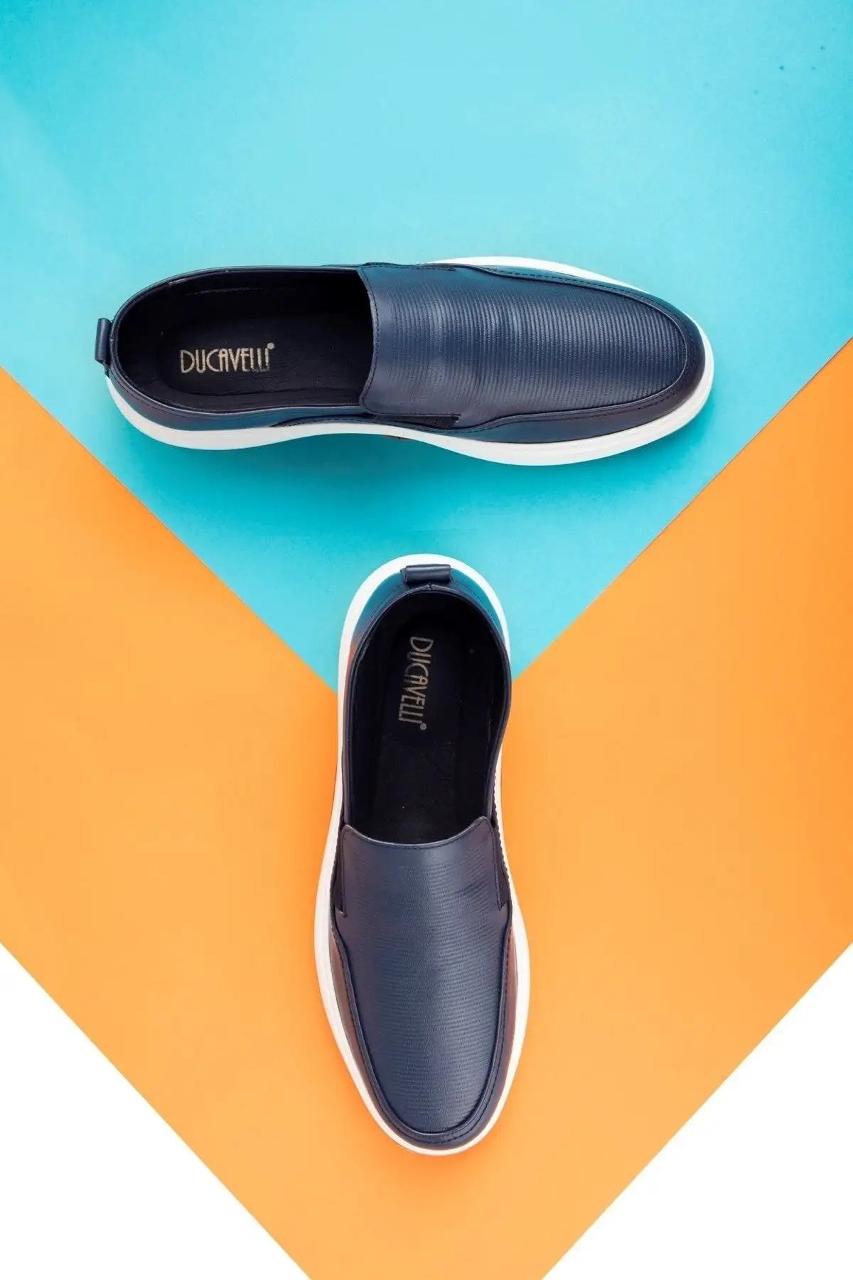 کفش سایز بزرگ مردانه  روزمره  از چرم طبیعی سئون،  لوافر،  تابستانی،  سبک به رنگ سرمهای - 5064 کفش سایز بزرگ مردانه روزمره از چرم طبیعی سئون، لوافر، تابستانی، سبک به رنگ سرمهای - 5064