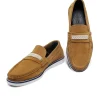 کفش روزمره مردانه کفش روزمره مردانه loafers چرم طبیعی سوئیت ترپانی - 3940