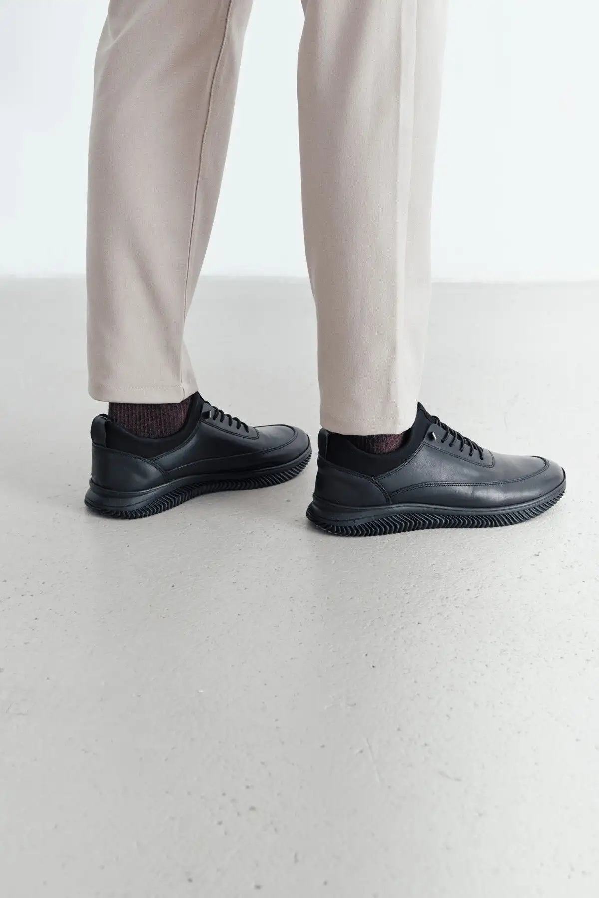 کفش روزمره مردانه   کلاسیک  چرم طبیعی راحت و اورتوپدیک با ضمانت آتش - 4807 کفش روزمره مردانه کلاسیک چرم طبیعی راحت و اورتوپدیک با ضمانت آتش - 4807