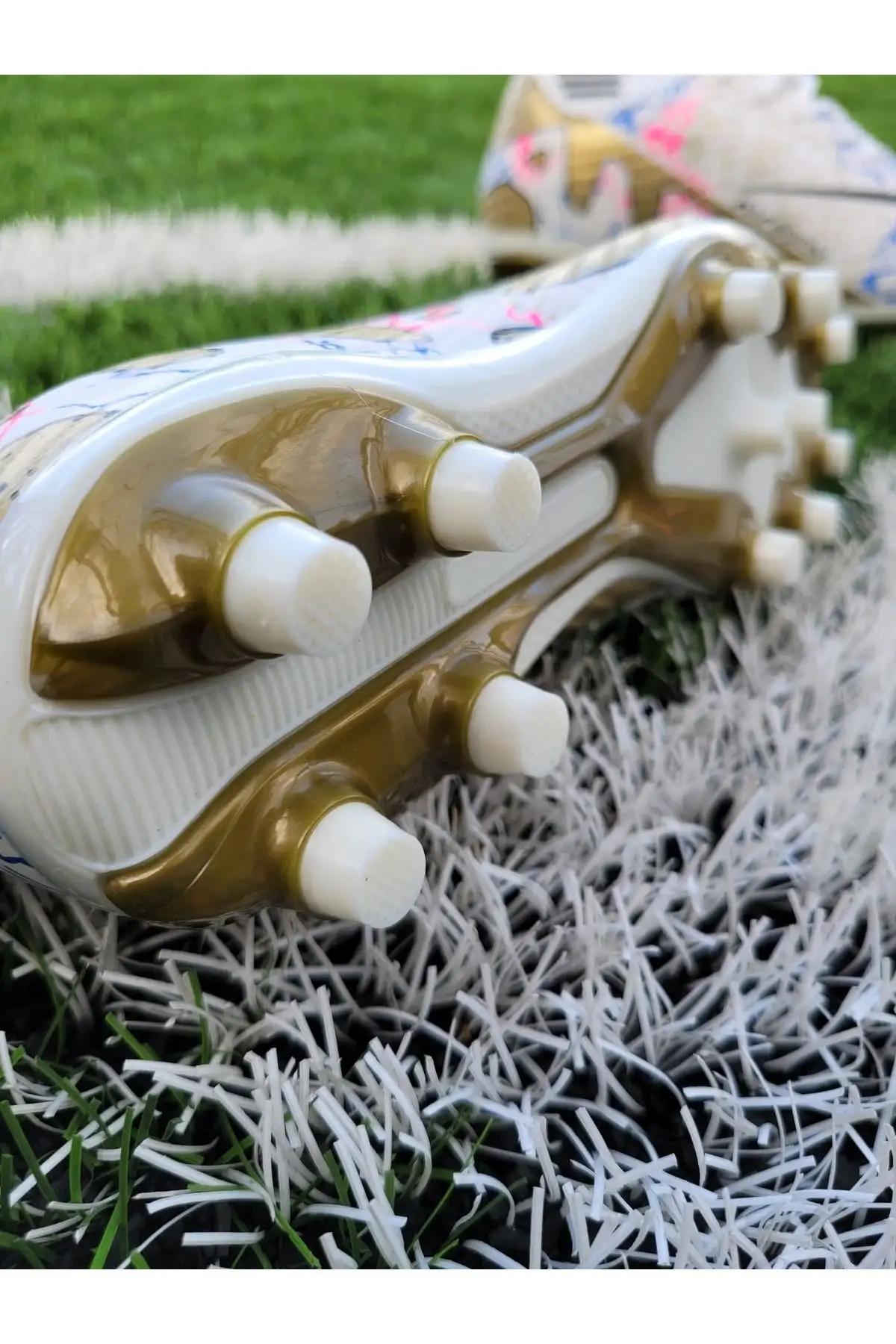 کفش نوزاد پسر کتانی فوتبال پروف کودک لالیگا ایر، فوتبال چمن، با جوراب، کافش مخصوص بزرگسالان. - 4110