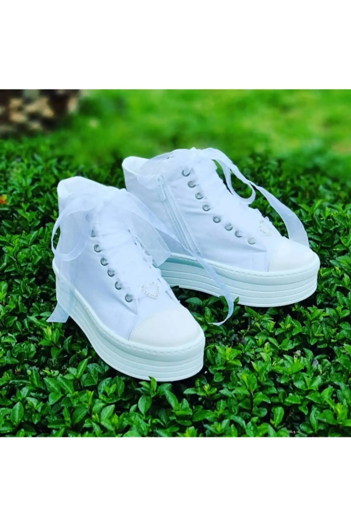 کفش پاشنه بلند زنانه  عروسی با زیپ برای عروسها - 4348 کفش پاشنه بلند زنانه عروسی با زیپ برای عروسها - 4348