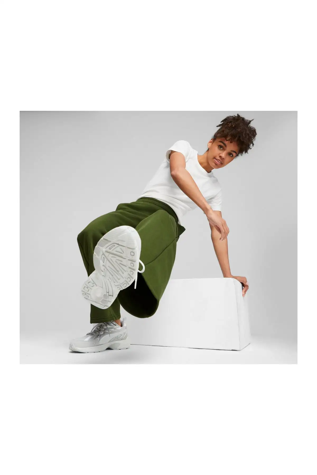 کفش ورزشی کفش روزمره زنانه مدل میلنیو تک با رویه جیر شماره 39348902 به رنگ خاکستری - 3714