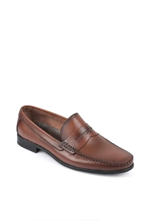 کفش روزمره مردانه LAVİ مدل D10180 از جنس چرم طبیعی - 4796