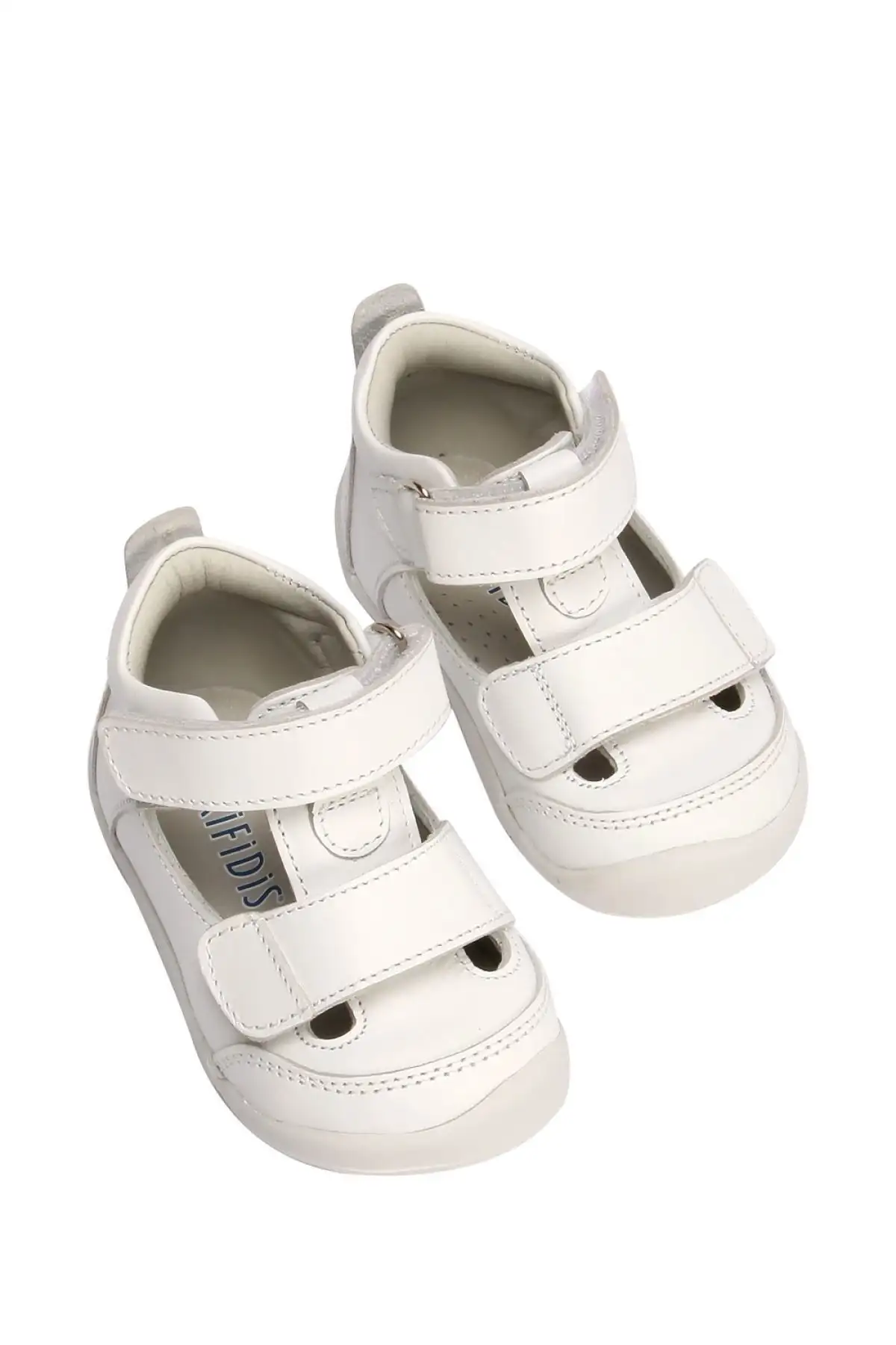 کفش نوزاد پسر Kp50 - چرم بچگانه یونیورسال از برند Ilk Adım - سایز 19-25 - رنگ سفید ساده - 4133 کفش نوزاد پسر Kp50 - چرم بچگانه یونیورسال از برند Ilk Adım - سایز 19-25 - رنگ سفید ساده - 4133