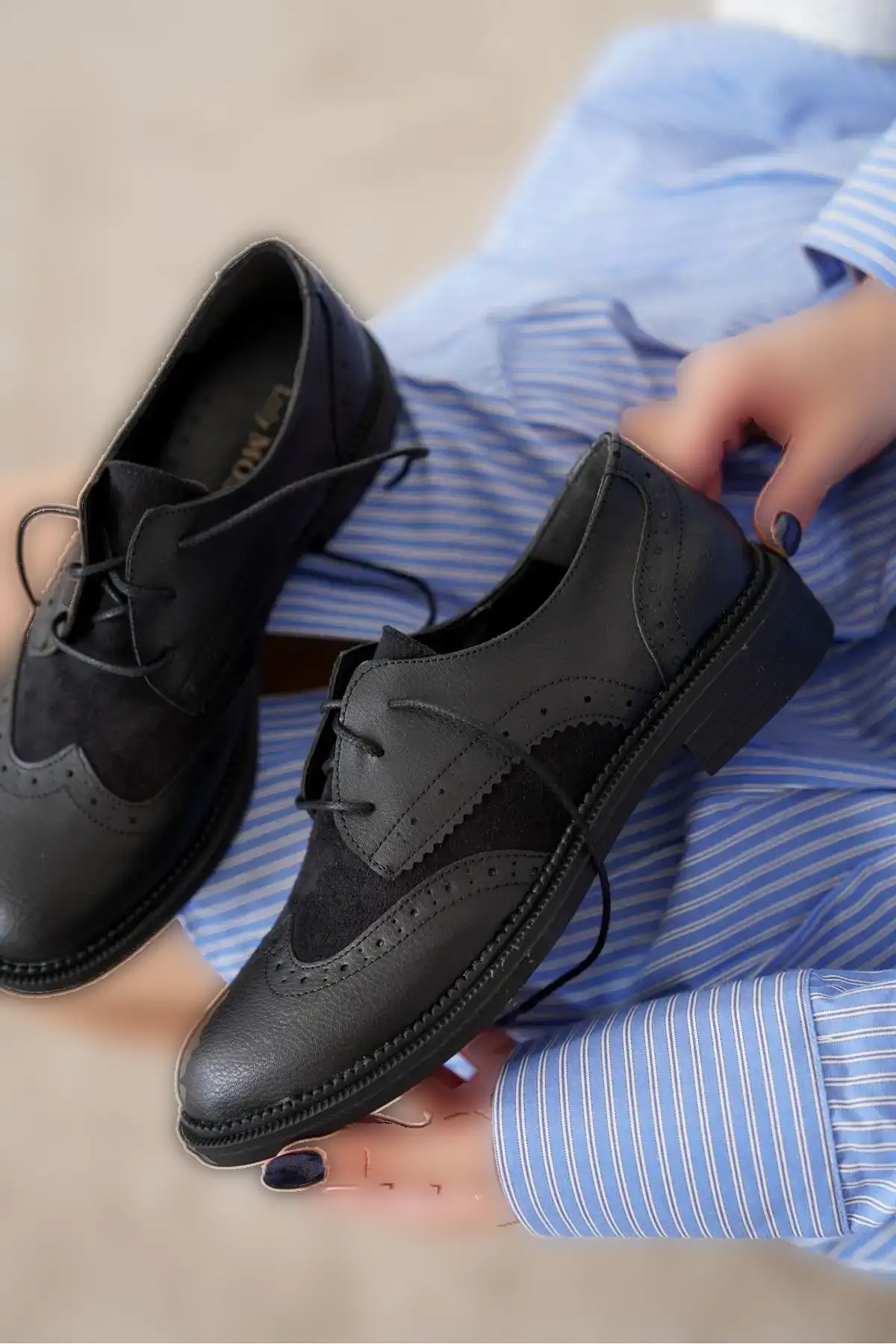 کفش مجلسی زنانه روزمره - آکسفورد - 6216