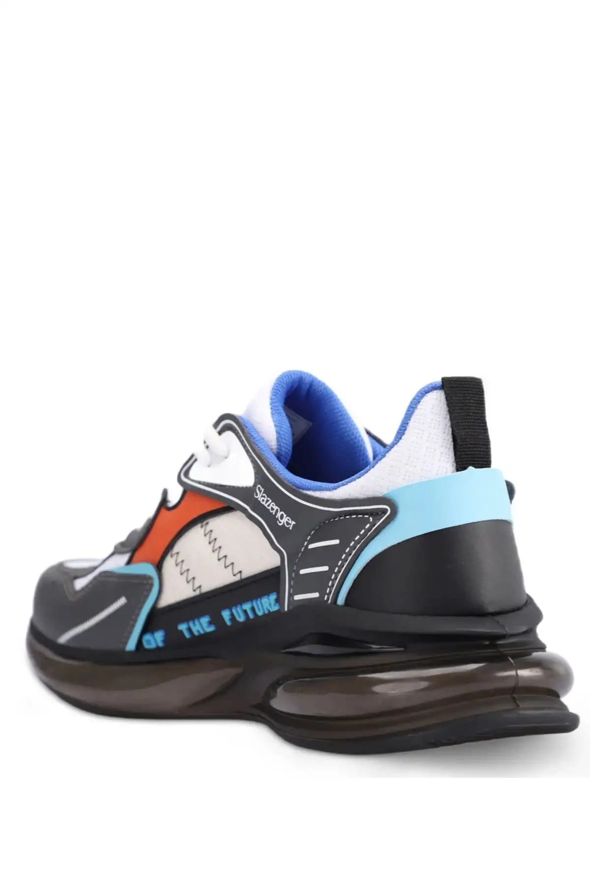 کفش سایز بزرگ مردانه ورزشی با کفی حباب شفاف - 6199