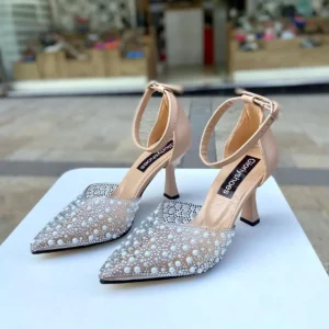 کفش مجلسی زنانه پاشنه‌دار 9 سانتی‌متری با ده اینچ 0980 - 6752
