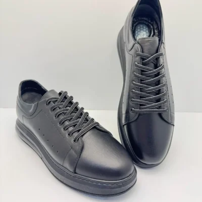 کفش سایز بزرگ مردانه کژوال ارتوپدیک با رویه و زیره چرم طبیعی، مخصوص های ( 40 تا 50) - 6707