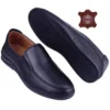 کفش رسمی مردانه اورتوپدیک راحت از چرم طبیعی مدل ALV805 - 6007