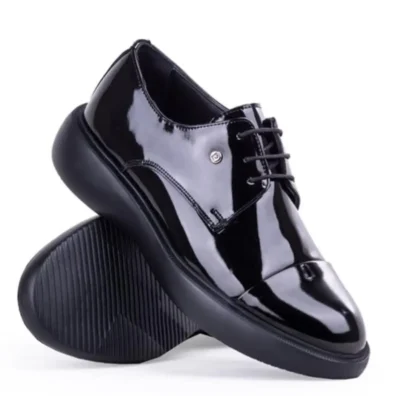 کفش رسمی مردانه کلاسیک پاشنه بلند از جنس لاک محکم Pce-70915 - 6375