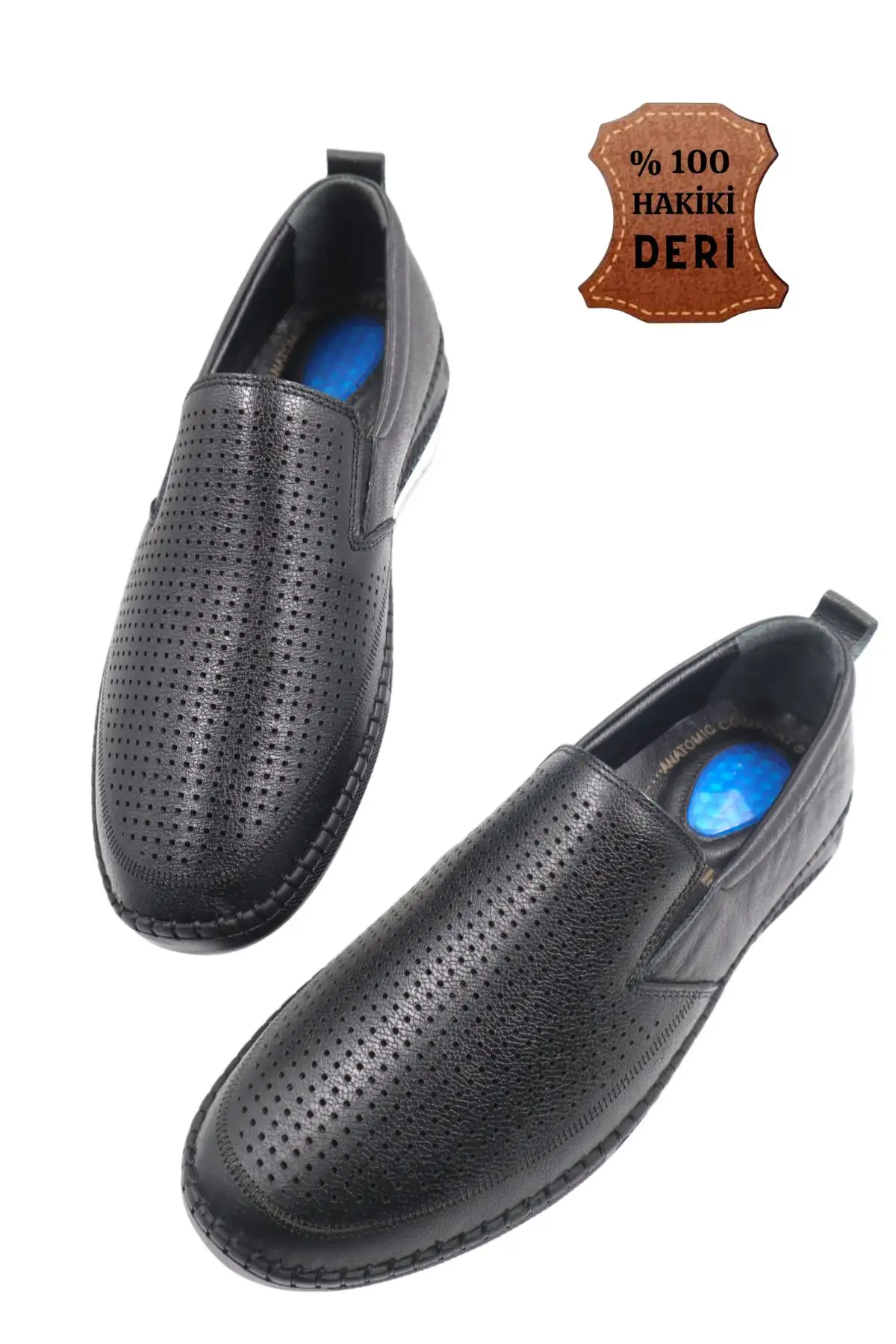 کفش رسمی مردانه  روزمره  داخلی و خارجی از جنس چرم طبیعی فوقالعاده سبک و راحت کاملاً اورتوپدیک با ژل - 6001 کفش رسمی مردانه روزمره داخلی و خارجی از جنس چرم طبیعی فوقالعاده سبک و راحت کاملاً اورتوپدیک با ژل - 6001