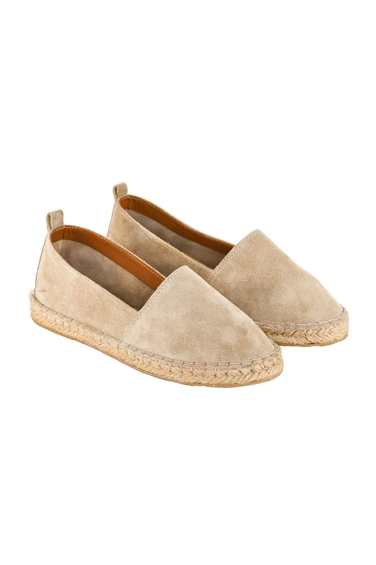 کفش ورزشی روزمره اسپادریل زنانه کالی کوه ماسهای با چرم طبیعی و دستساز - 6628 کفش ورزشی روزمره اسپادریل زنانه کالی کوه ماسهای با چرم طبیعی و دستساز - 6628