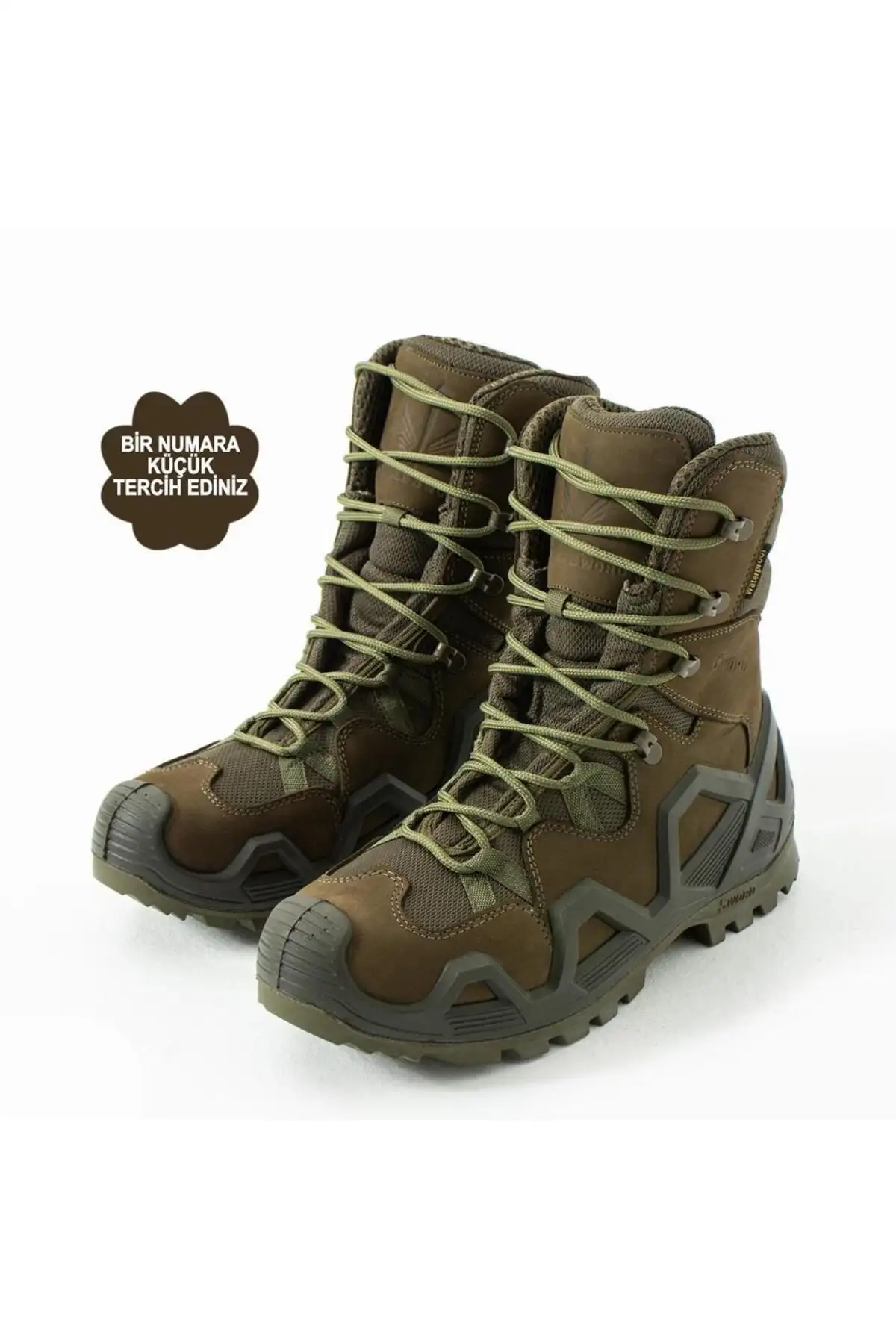 بوت مردانه SS603  نظامی تاکتیکی یکپارچه ضد آب رنگ خاکی - 6835 بوت مردانه SS603 نظامی تاکتیکی یکپارچه ضد آب رنگ خاکی - 6835