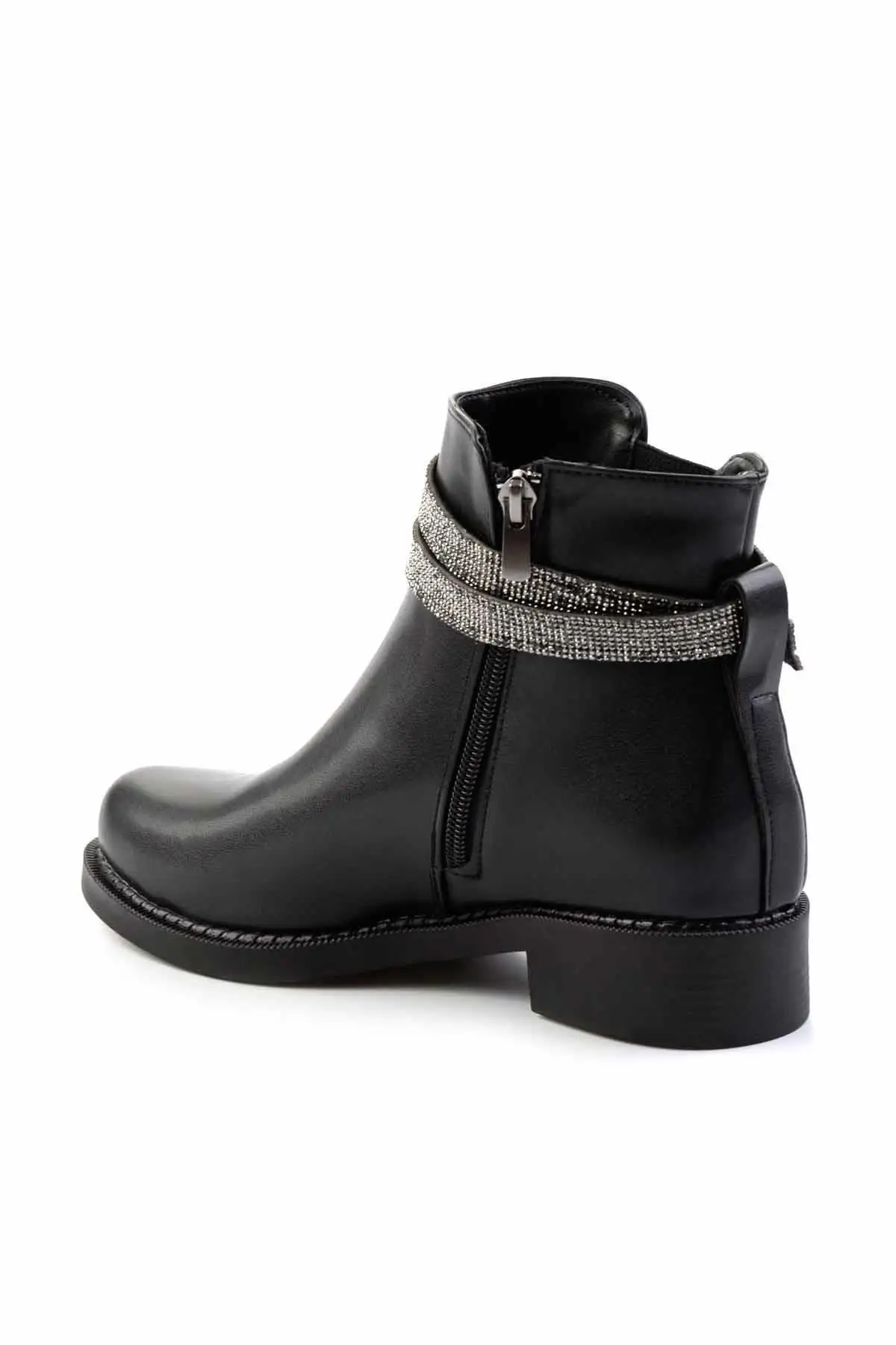 بوت و نیم بوت زنانه   ی  مشکی K02156201409 - 6187 بوت و نیم بوت زنانه ی مشکی K02156201409 - 6187