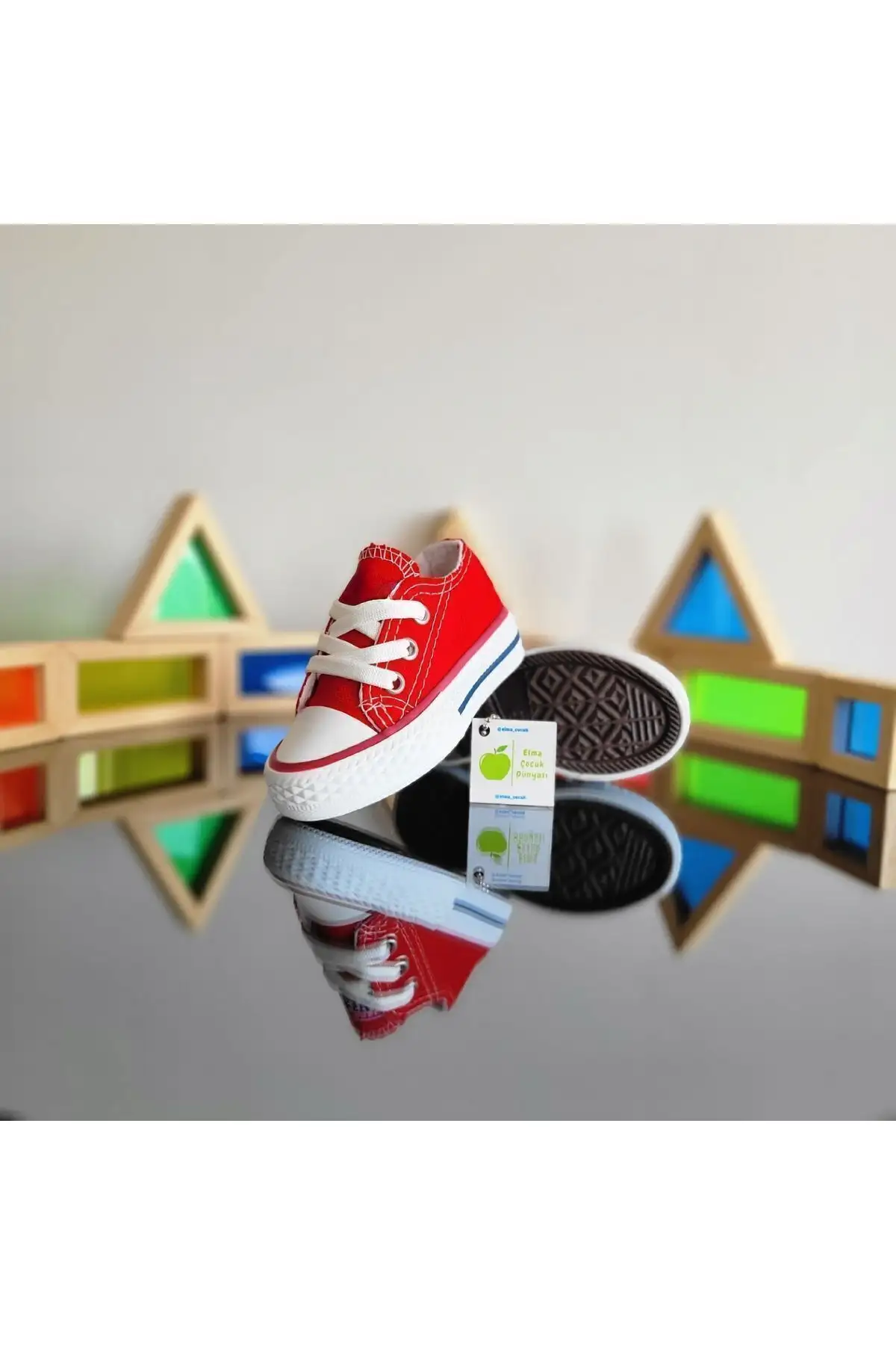 کفش دخترانه  ورزشی کتان کنواس با بند کوتاه برای کودکان پسر و دختر (یونیسکس) - 6891 کفش دخترانه ورزشی کتان کنواس با بند کوتاه برای کودکان پسر و دختر (یونیسکس) - 6891