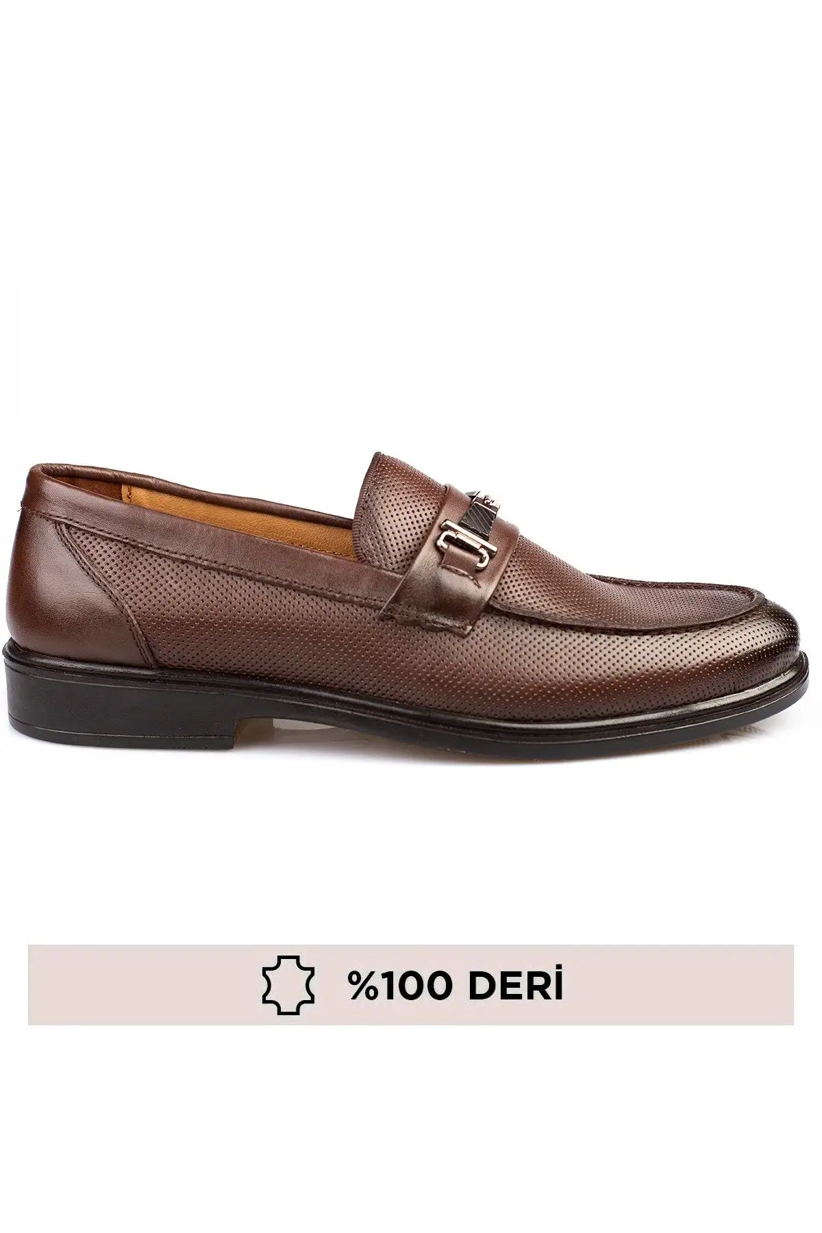 کفش رسمی مردانه لوفر از چرم طبیعی - 5942 کفش رسمی مردانه لوفر از چرم طبیعی - 5942