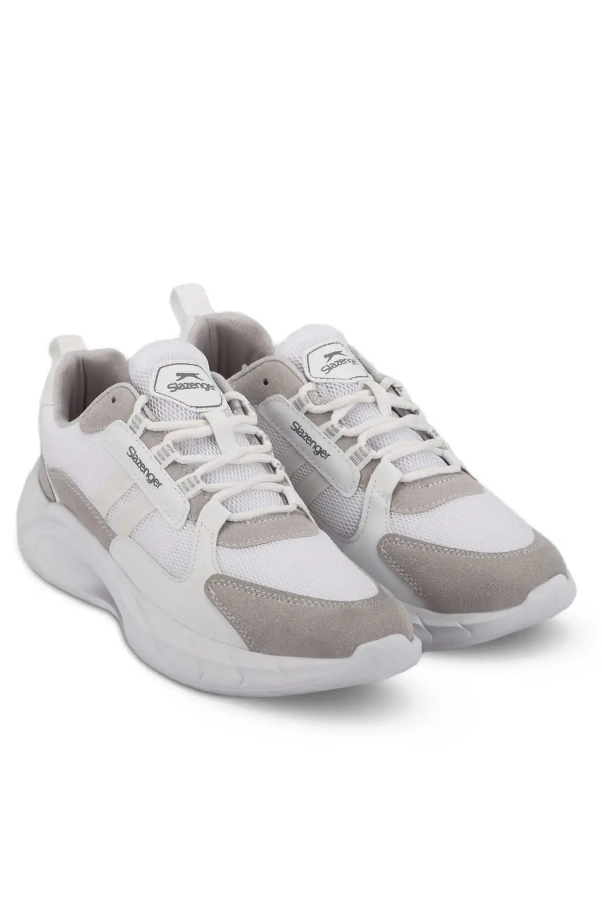 کفش سایز بزرگ مردانه  ورزشی    ماکدا KTN رنگ سفید - 6205 کفش سایز بزرگ مردانه ورزشی ماکدا KTN رنگ سفید - 6205