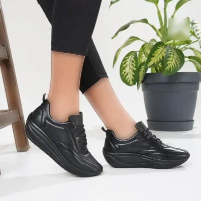 کفش ورزشی روزمره زنانه اورتوپدیک میرا با جنس چرم مناسب برای خار پاشنه و برآمدگی استخوانی - 5556