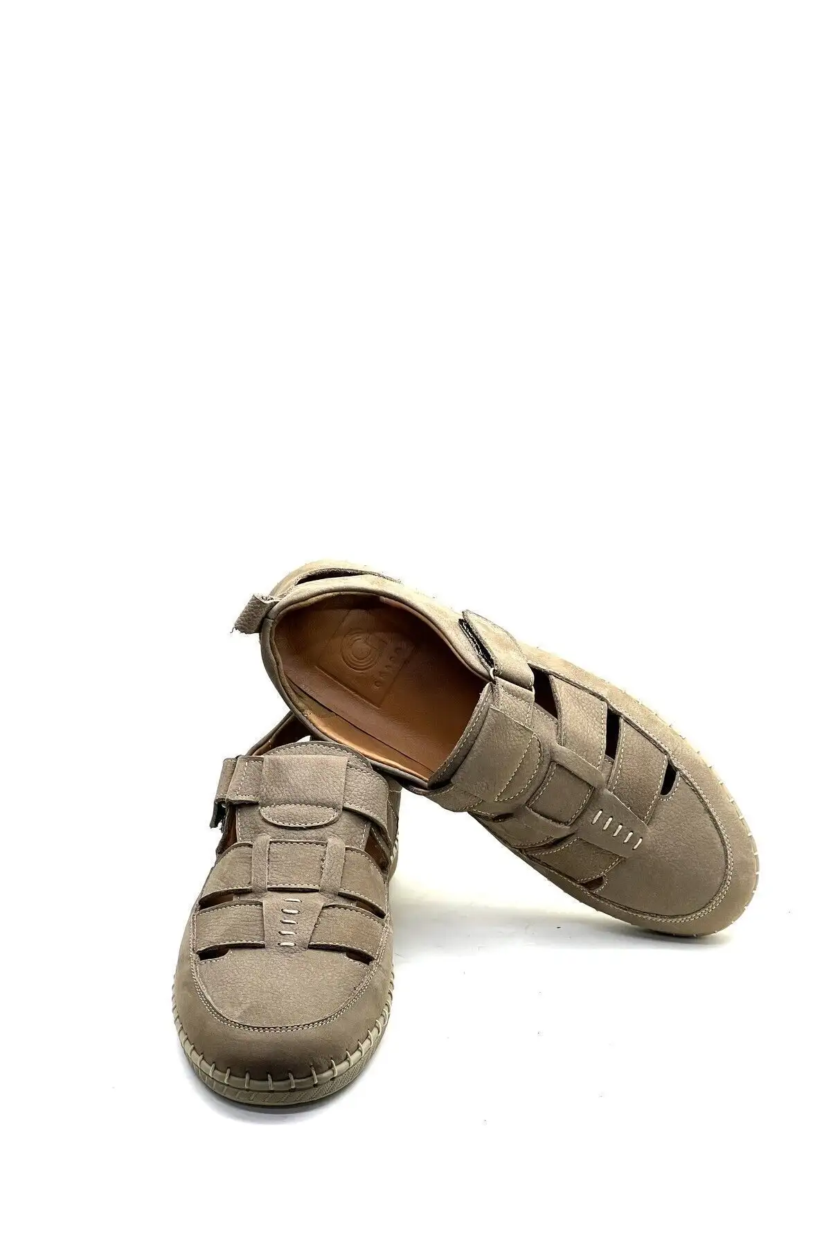 کفش سایز بزرگ مردانه سندل  از چرم طبیعی، قابل انعطاف، راحتی اورتپدیک،  ، رنگ شنایی 1253 - 5662 کفش سایز بزرگ مردانه سندل از چرم طبیعی، قابل انعطاف، راحتی اورتپدیک، ، رنگ شنایی 1253 - 5662