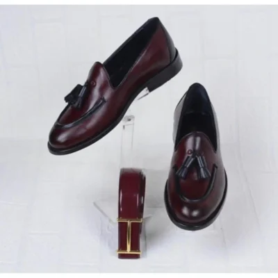 کفش رسمی مردانه برند بوردو از جنس چرم طبیعی - 6359