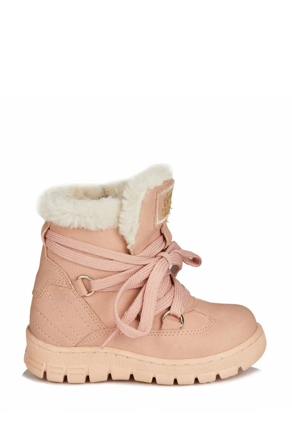 بوت بچگانه کفش  دخترانه گرم و راحت با زیره غیر لغزشی اورتوپدیک و داخل پشمی - 6134 بوت بچگانه کفش دخترانه گرم و راحت با زیره غیر لغزشی اورتوپدیک و داخل پشمی - 6134