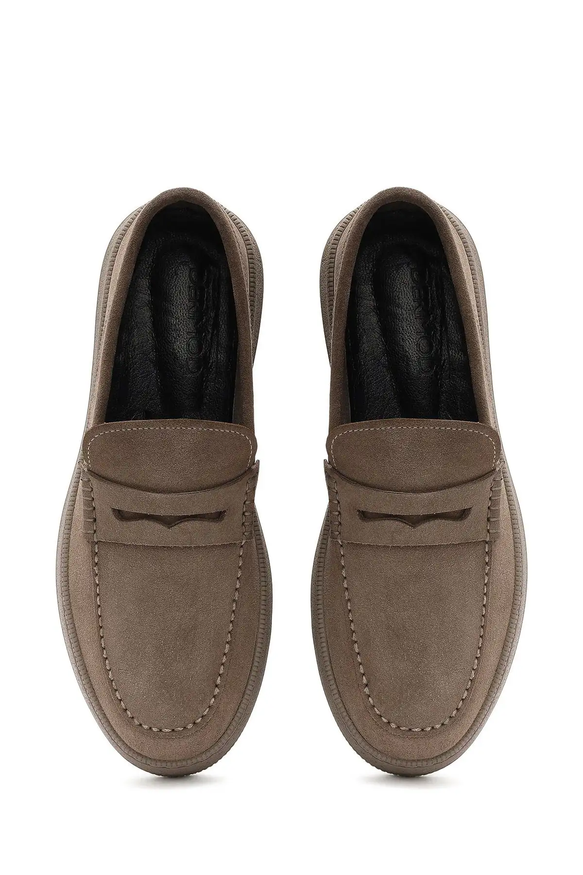 کفش روزمره مردانه مکسن چرم سوئی سوسن  به رنگ بژ 25SFD755410 - 6048 کفش روزمره مردانه مکسن چرم سوئی سوسن به رنگ بژ 25SFD755410 - 6048