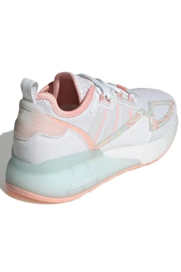 کفش ورزشی پیاده‌روی مردانه و زنانه Zx 2 K Boost رنگ کرم - 7092