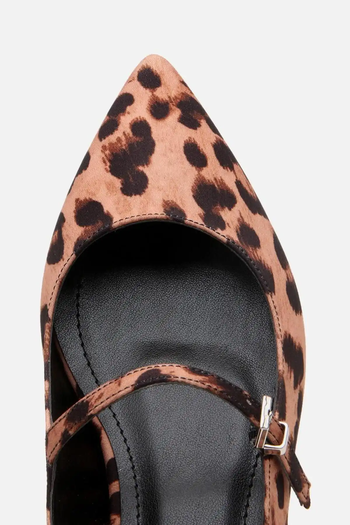 کفش تخت زنانه تابا/ابریشمی لئوپارد 01AYY308040A379 - 6862